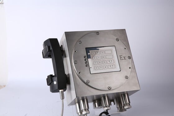 Купить Взрывозащитный телефон с защитой от проникновения IP66, аналоговой и SIP версиями и корпусом из алюминиевого сплава для опасных условий Производство в сети