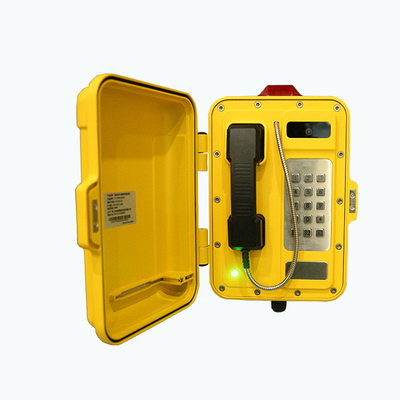 Купить 24VDC к промышленному водоустойчивому сетноому-аналогов телефону 65VDC с видеокамерой Производство в сети