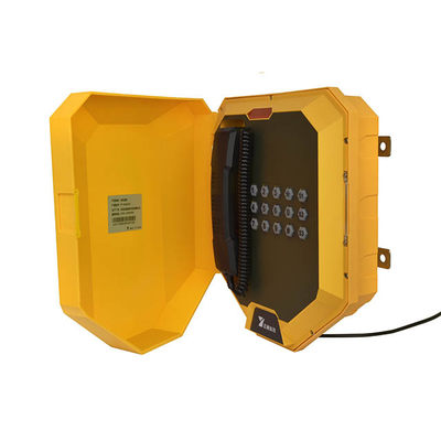 IP68 Промышленный телефон с 12В напряжением и опциональным телефоном