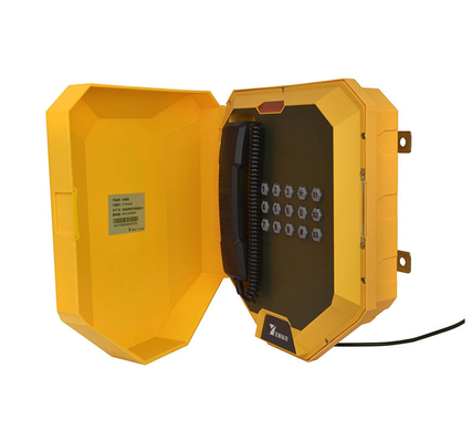 Настенный IP66-IP67 Противопогодный промышленный телефон с беспроводной сетью LAN