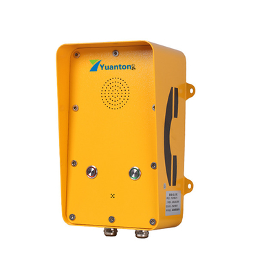 30 Вт Макс Усилитель Встроенный промышленный телефон DC 12V / AC 220V Жилой материал для промышленных коммуникационных решений